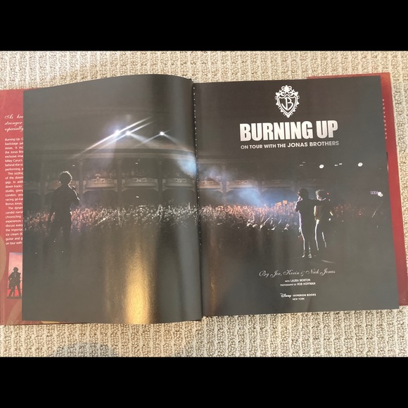 Signed Jonas Brothers Burning Up Book - Picture 6 of 8